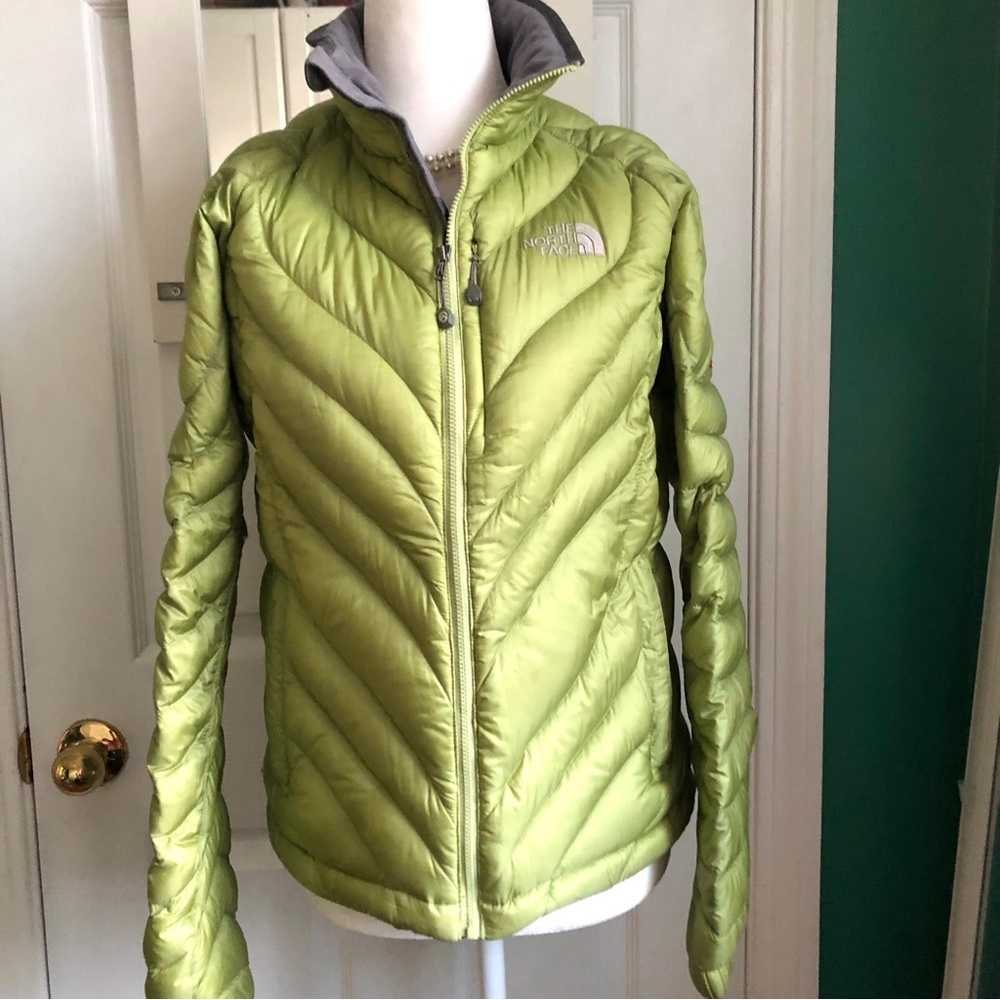 The North Face Summit Series Lime Puffer Down Jacket Small - Picture 13 of 16